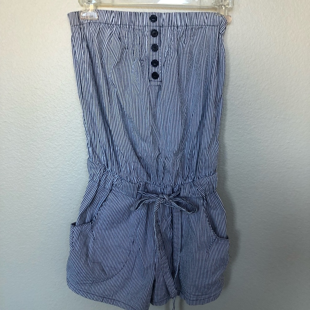 Striped Romper.